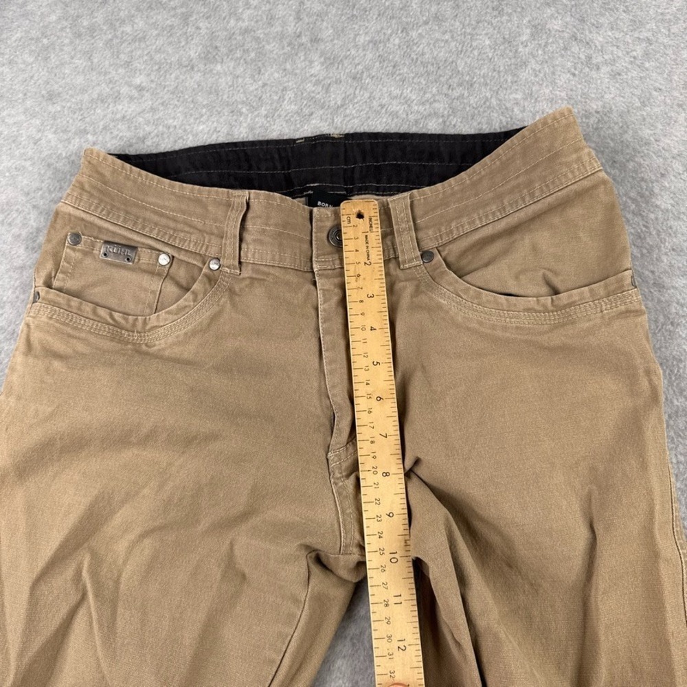 Kuhl Kanvus Jean Mens 32x30 Brown Canvas Pants Stretch 5114 Outdoor Workwear - Picture 6 of 14